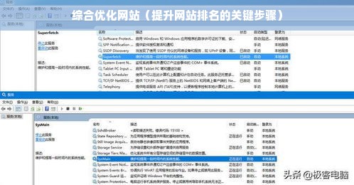 综合优化网站（提升网站排名的关键步骤）