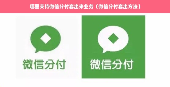 哪里支持微信分付套出来业务（微信分付套出方法）