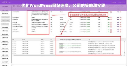 优化WordPress网站速度，公司的策略和实践