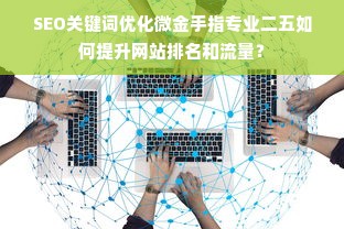 SEO关键词优化微金手指专业二五如何提升网站排名和流量？