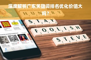 深度解析广东关键词排名优化价值大吗？