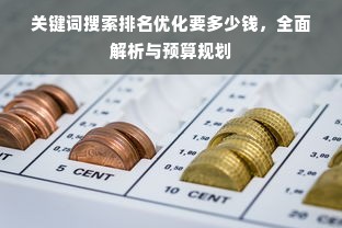 关键词搜索排名优化要多少钱，全面解析与预算规划