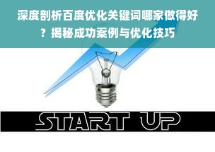 深度剖析百度优化关键词哪家做得好？揭秘成功案例与优化技巧