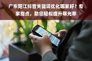 广东阳江抖音关键词优化哪家好？专家指点，助您轻松提升曝光率