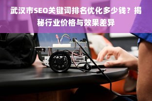 武汉市SEO关键词排名优化多少钱？揭秘行业价格与效果差异