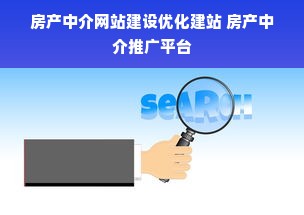 房产中介网站建设优化建站 房产中介推广平台