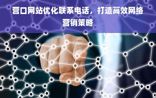 营口网站优化联系电话，打造高效网络营销策略