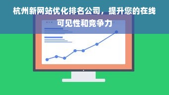 杭州新网站优化排名公司，提升您的在线可见性和竞争力