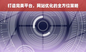 打造完美平台，网站优化的全方位策略