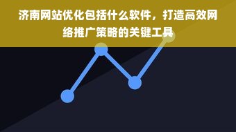 济南网站优化包括什么软件，打造高效网络推广策略的关键工具