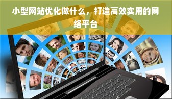 小型网站优化做什么，打造高效实用的网络平台