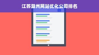 江苏滁州网站优化公司排名