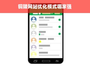 铜陵网站优化模式哪家强