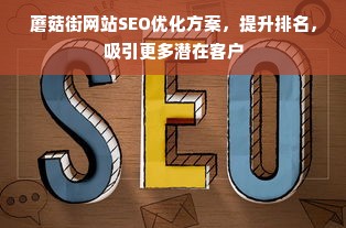 蘑菇街网站SEO优化方案，提升排名，吸引更多潜在客户