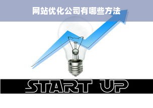 网站优化公司有哪些方法