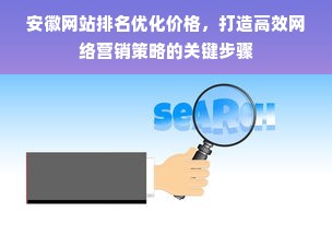 安徽网站排名优化价格，打造高效网络营销策略的关键步骤