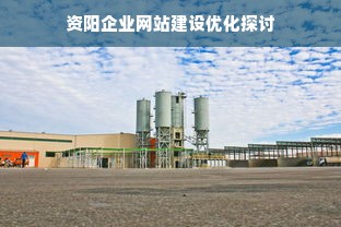 资阳企业网站建设优化探讨