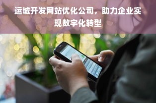 运城开发网站优化公司，助力企业实现数字化转型