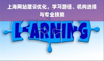 上海网站建设优化，学习路径、机构选择与专业技能