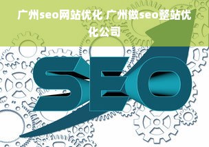 广州seo网站优化 广州做seo整站优化公司