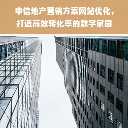 中信地产营销方案网站优化，打造高效转化率的数字家园