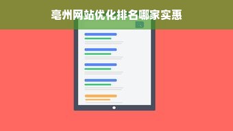 亳州网站优化排名哪家实惠