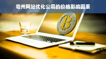 亳州网站优化公司的价格影响因素