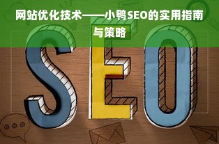 网站优化技术——小鸭SEO的实用指南与策略