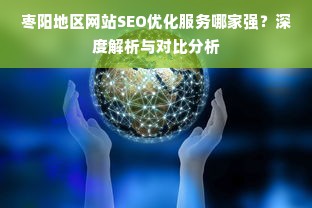 枣阳地区网站SEO优化服务哪家强？深度解析与对比分析