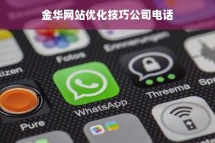 金华网站优化技巧公司电话