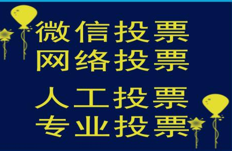 微信投票人工怎么收费 微信人工投票01元一票