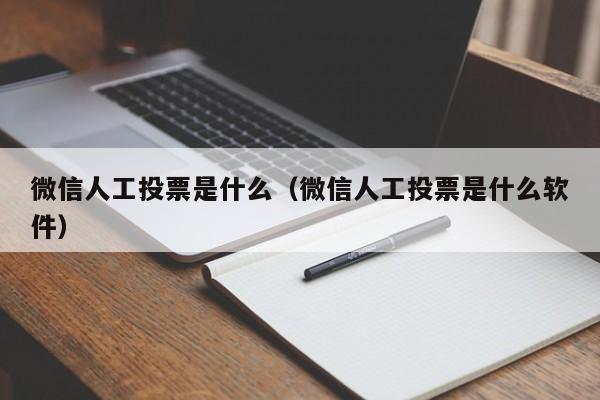 微信人工投票是什么（微信人工投票是什么软件）