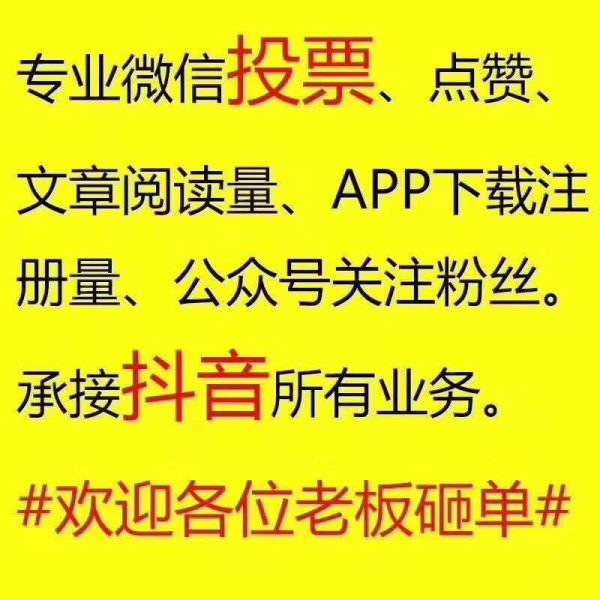 微信人工投票多少钱一张 微信人工投票10元10000票