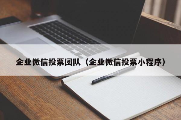 企业微信投票团队（企业微信投票小程序）