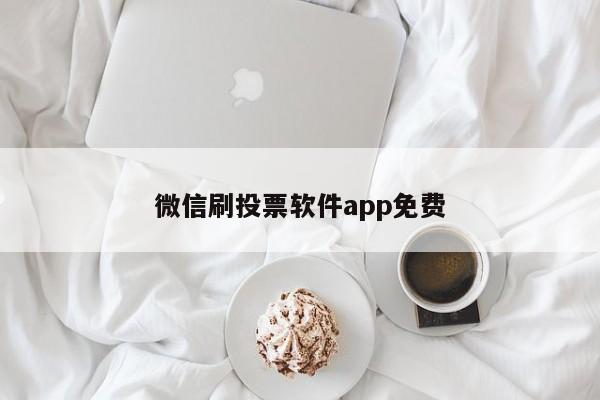 微信刷投票软件app免费