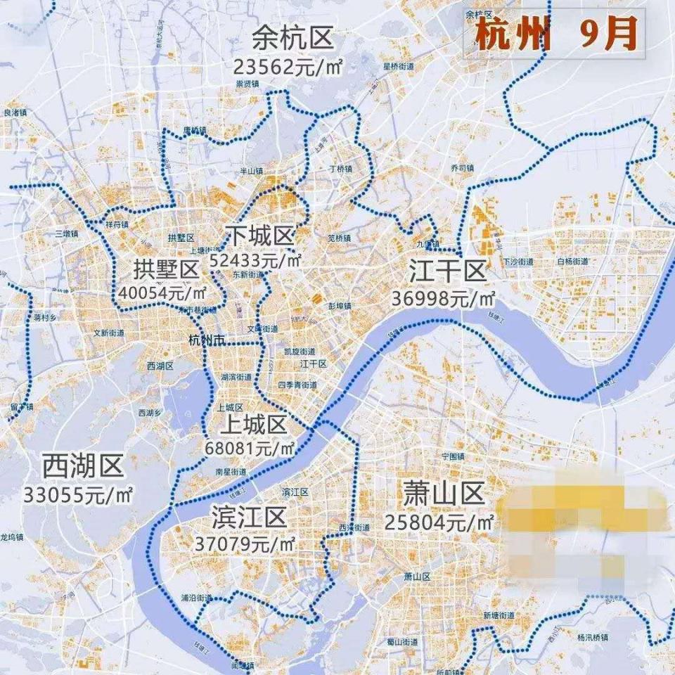 杭州今年二手房房价多少 杭州2021年二手房价格