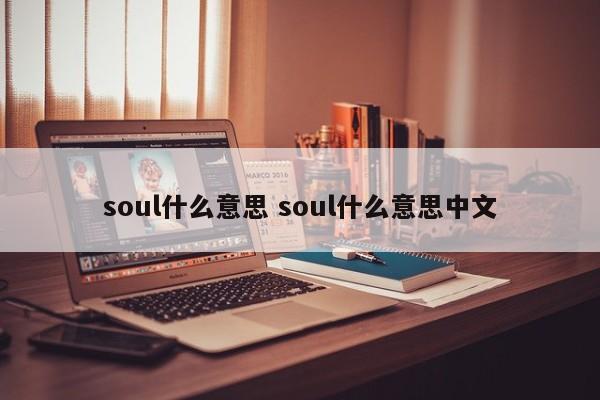 soul什么意思 soul什么意思中文