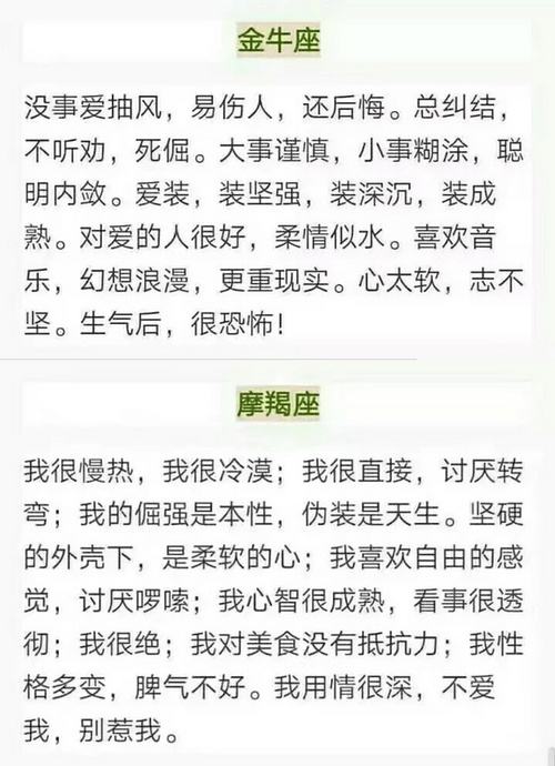 【摩羯座的性格特点是什么】摩羯座的性格特点是什么男