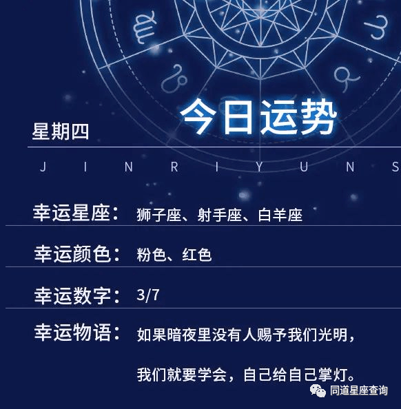 【星座运气排名】星座运势排行榜