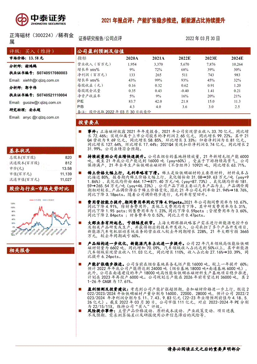 300224股票 300224股票历史交易数据