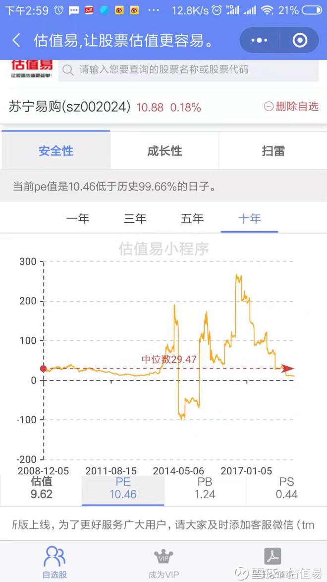 苏宁云商股票 苏宁云商股票股价