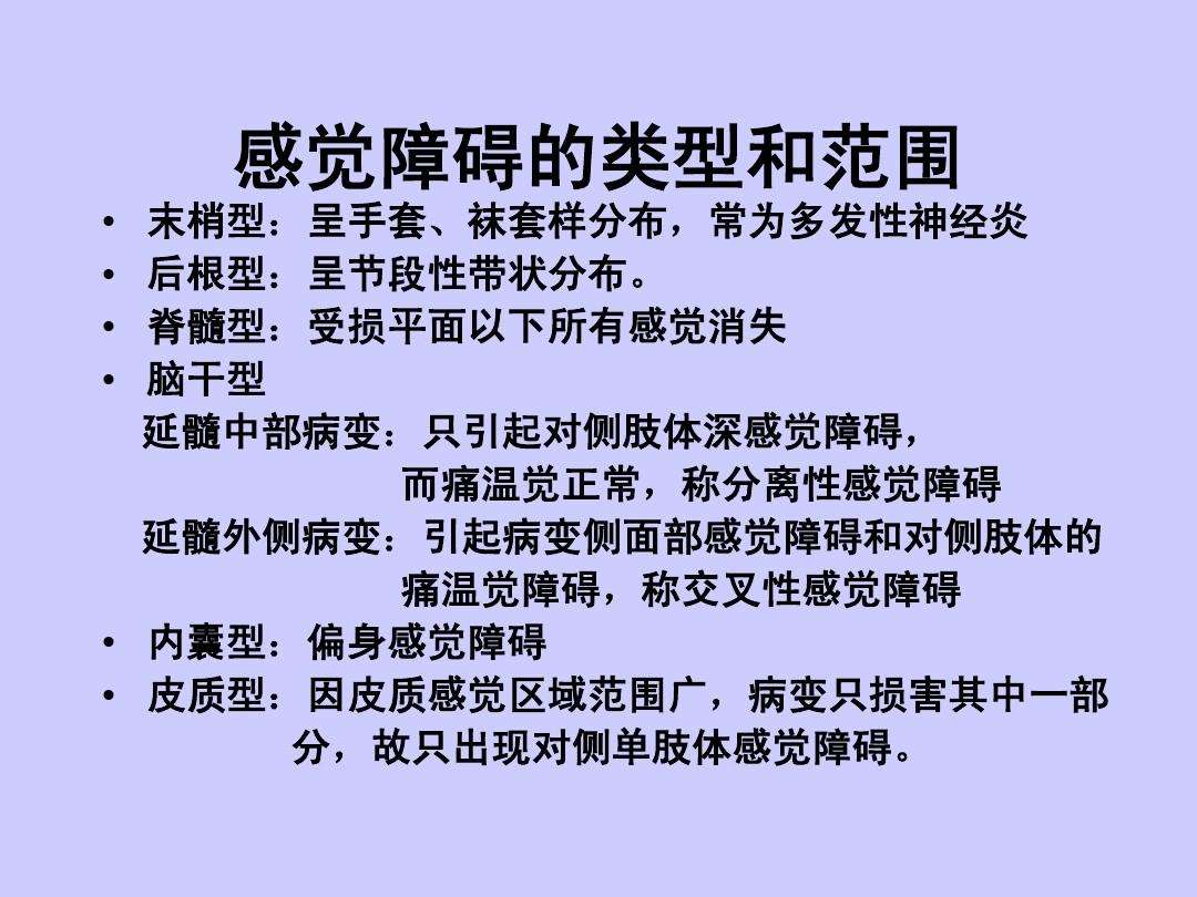 神经系统疾病的症状 神经系统疾病的症状分类