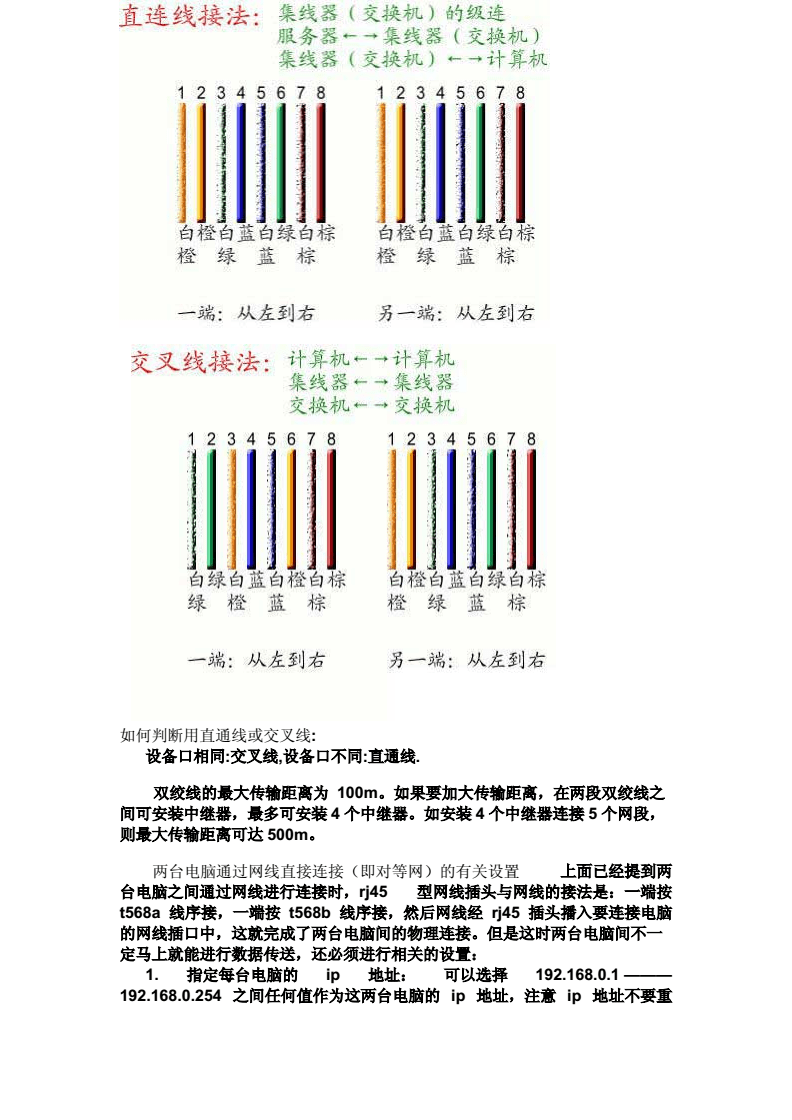 如何接网线 网络插座怎么接线