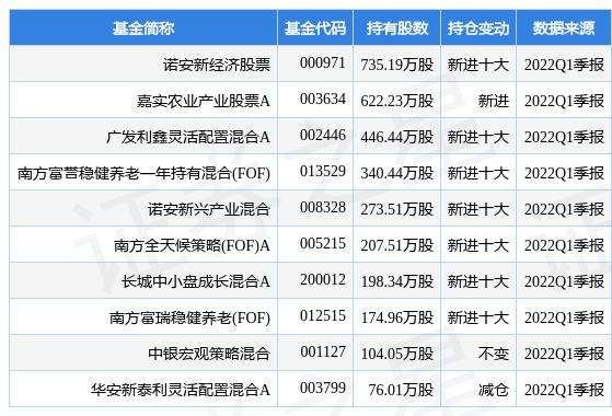 诺安股票基金 诺安股票基金净值