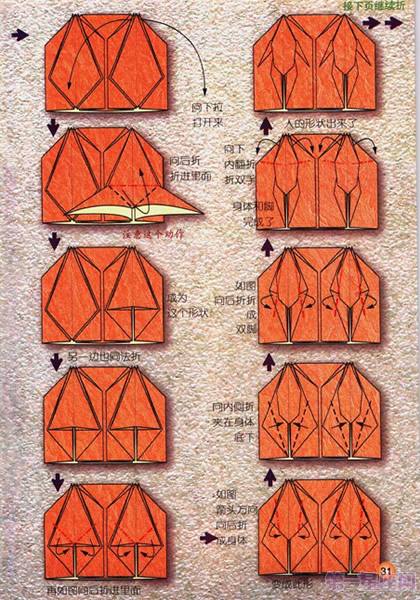 金牛座折纸 金牛座折纸图片大全