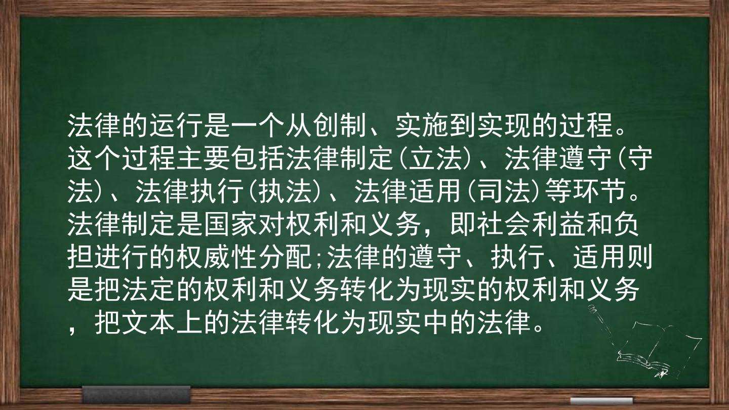 法律的 法律的重要性