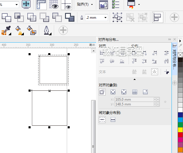 cdr如何对齐 cdr如何对齐画板