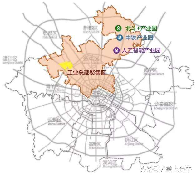 金牛区地图 金牛区地图变迁