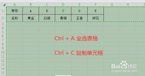 表格如何复制 表格如何复制粘贴数字