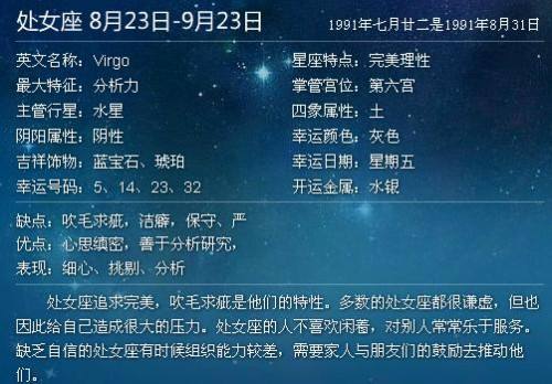 关于星座的月份 关于星座的月份阴历